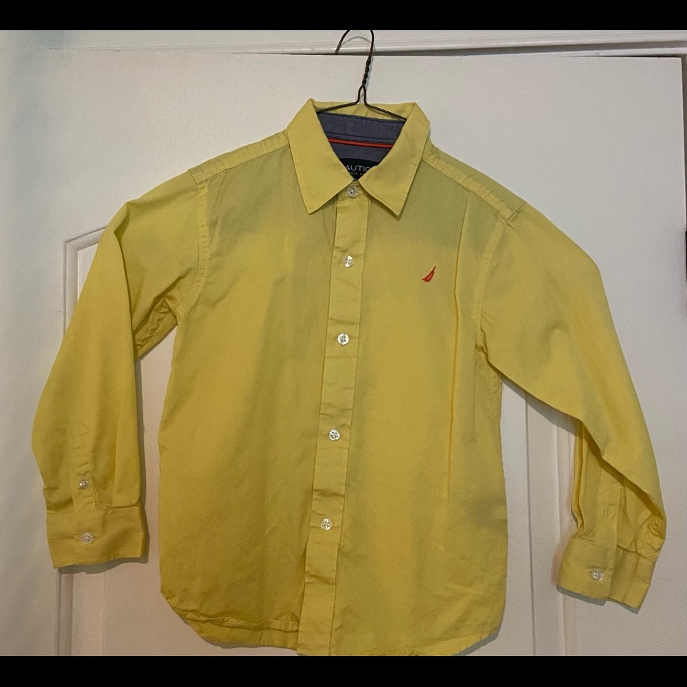 Boys Long sleeve button down shirt